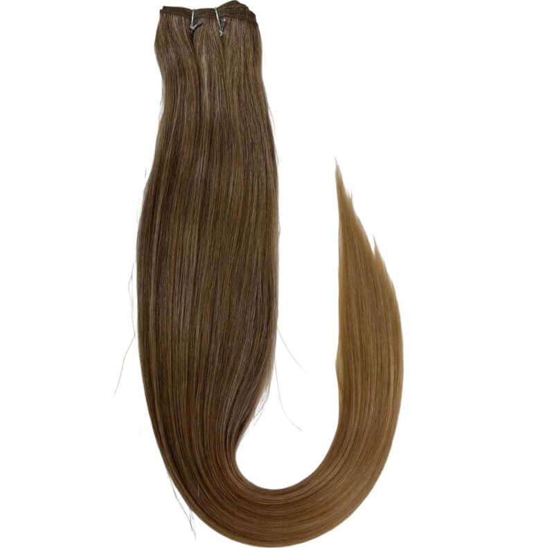 Extensiones de Cabello Coleta Lacia Rubio Dorado 001 – Brillo y Elegancia Natural | 150g | 28”