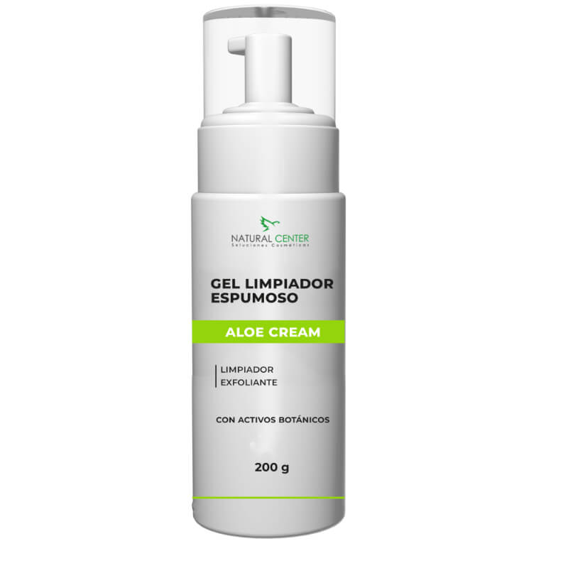 Gel Limpiador Espumoso Aloe Cream 250 g