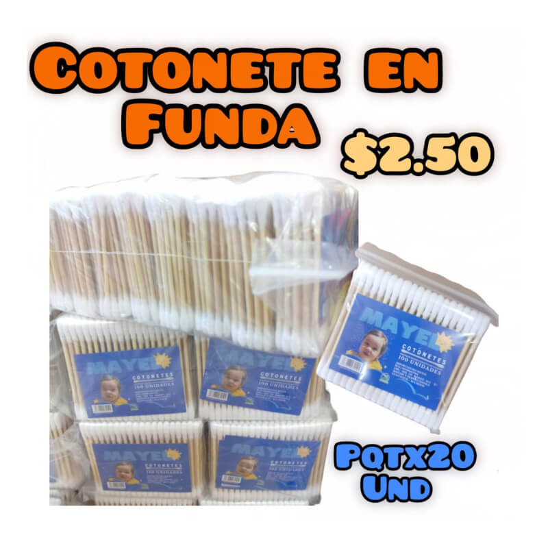 Cotonete en Funda MAYEL