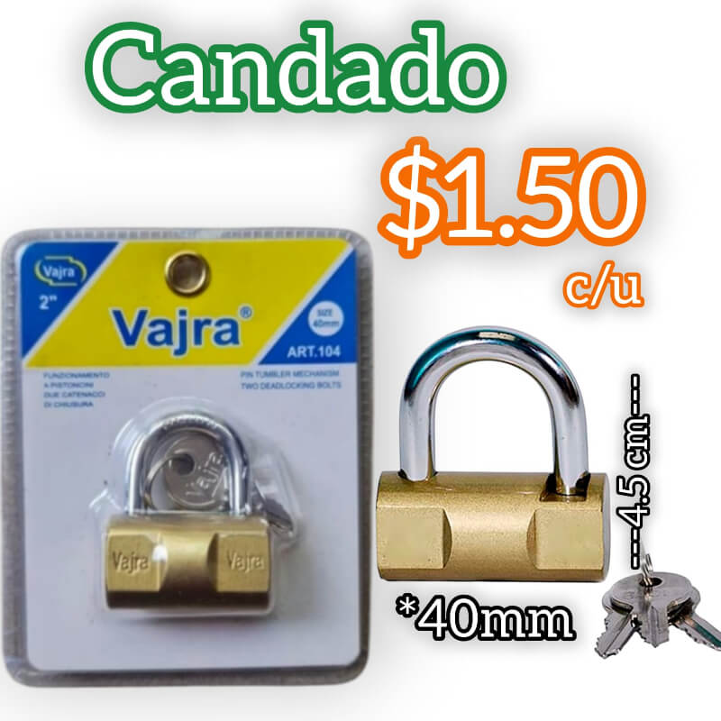 Candado VAJRA 40MM