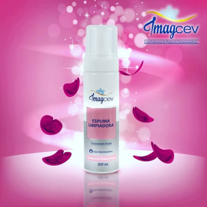 Espuma rosa 100 ml