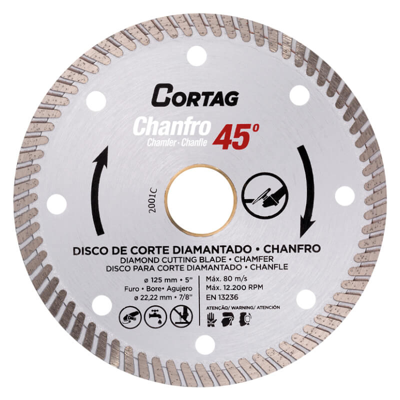 DISCO DIAMANTADO CHAFRO