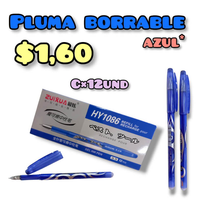 PLUMA BORRABLE