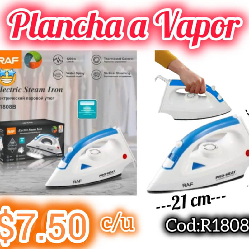 PLANCHA A VAPOR