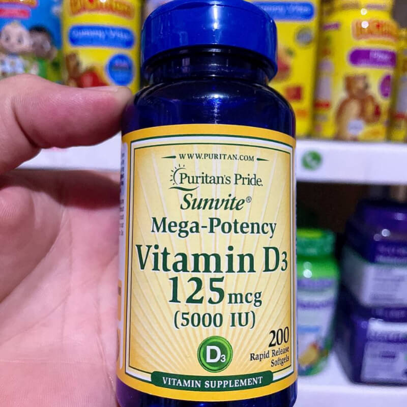 VITAMINA D3 5000IU PP