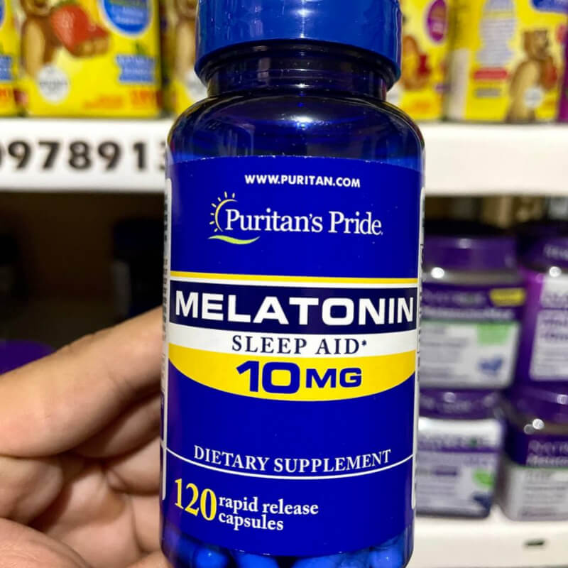 MELATONINA 10 MG 120 UNDS