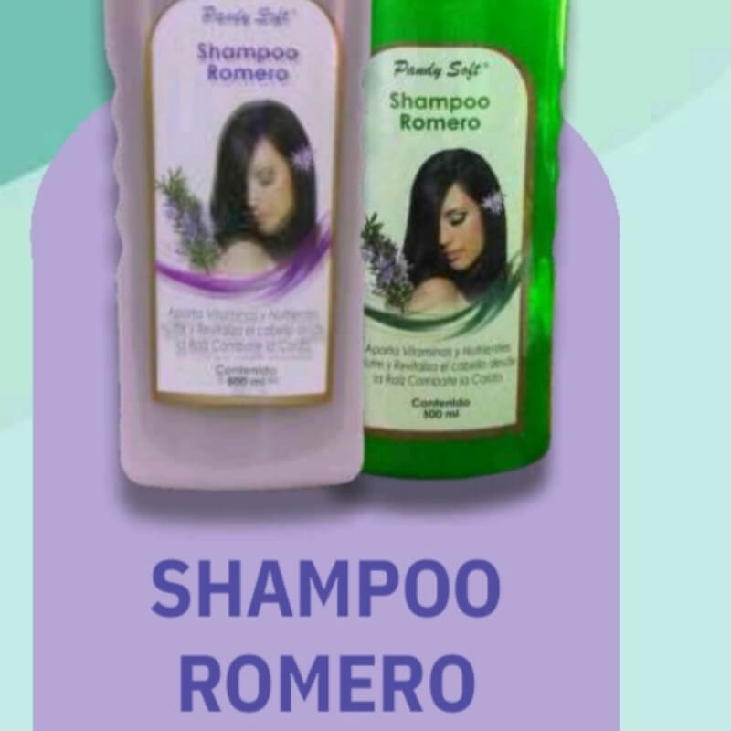 Shampoo pandy soft sin sal de Romero 500 ml