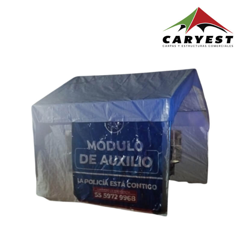 Carpa de Acopio Modular Temporal de Apoyo 3x3 – Solución Práctica para Uso Temporal y Almacenaje