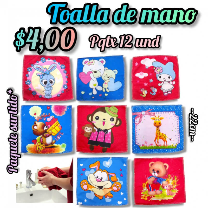 TOALLA DE MANO