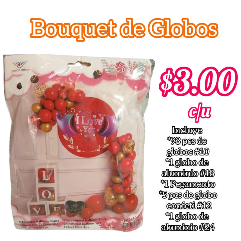 Bouquet de globos