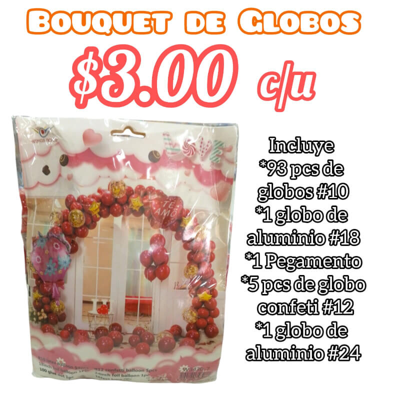 Bouquet de globos