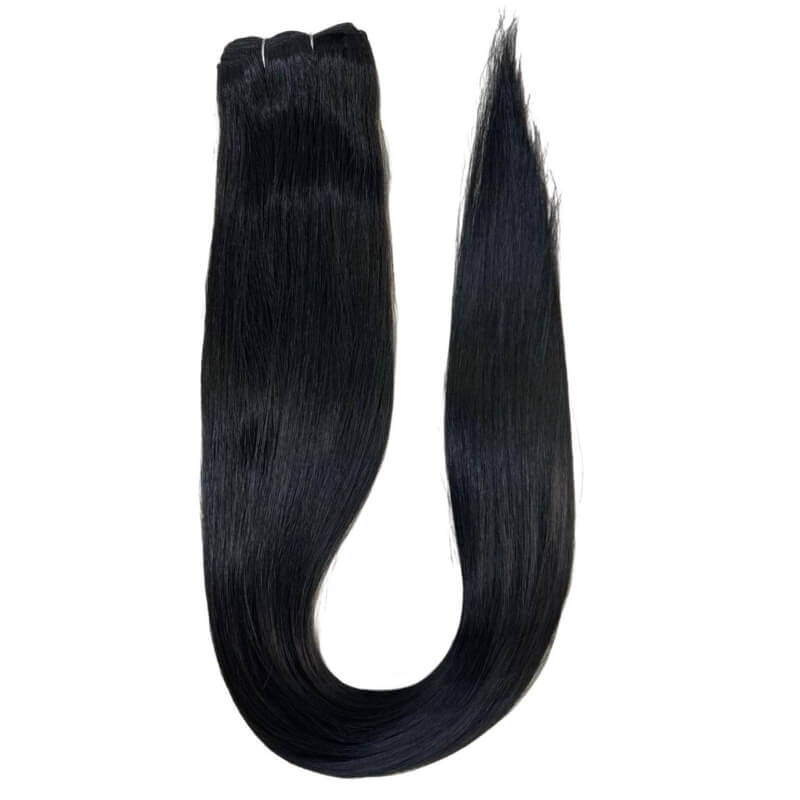 Extensiones de Cabello Coleta Lacia Negro 1B – Intensidad y Sofisticación | 150g | 28”