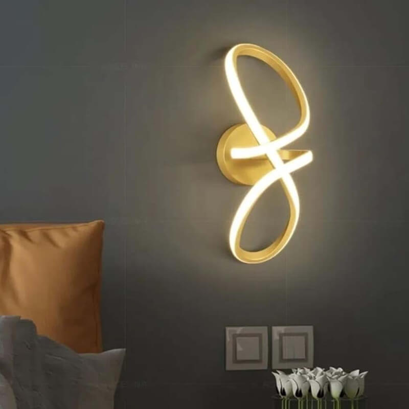 Lámpara LED pared Signature Gold 3CCT 10W | Proluxes