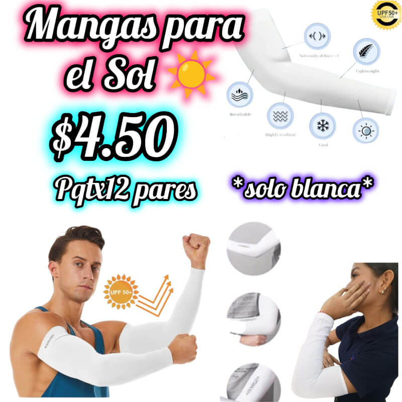 Mangas para el sol