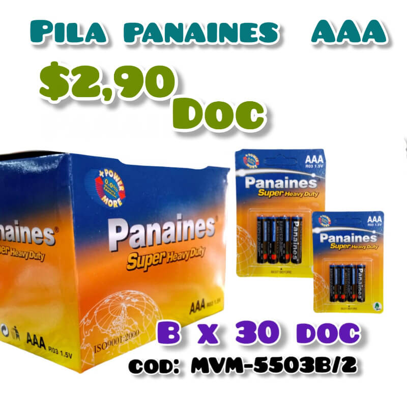 PILA AAA PANAINES
