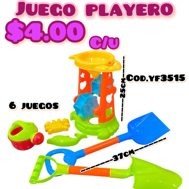 JUEGO PLAYERO