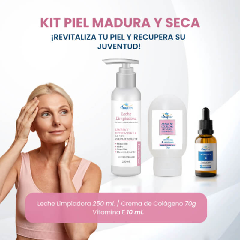 Kit piel madura y seca Imagcev