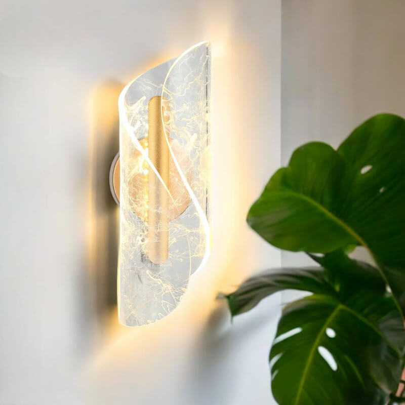 Aplique Pared LED Glisten Dorado: Iluminación elegante | Proluxes