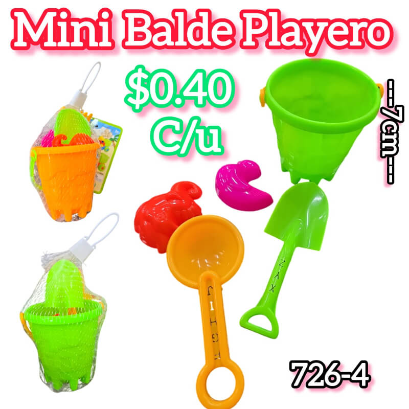 MINI BALDE PLAYERO