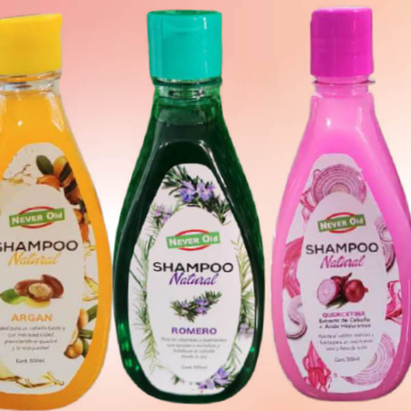 Shampoo con ácido hialurónico-cebolla 500 ml