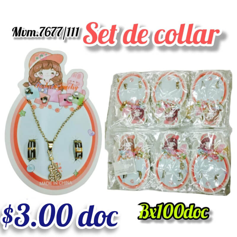 SET DE COLLAR