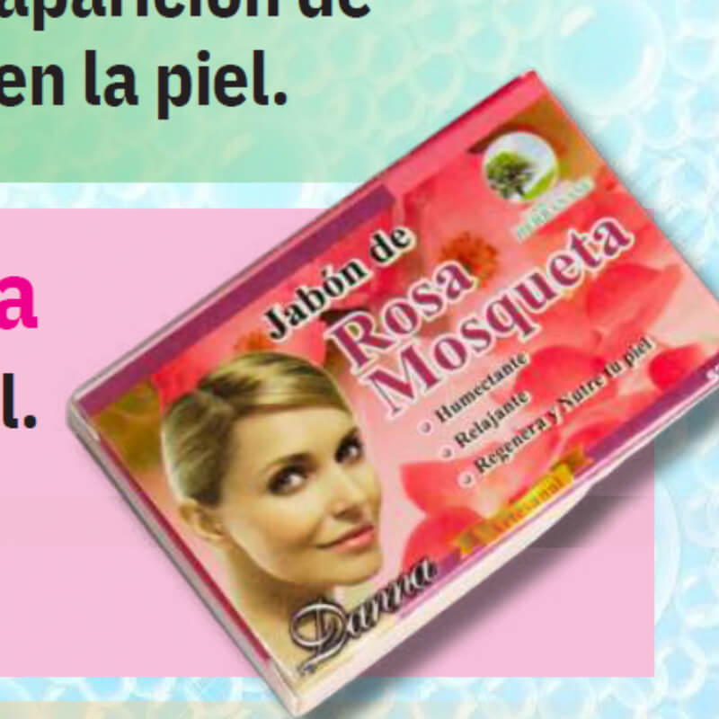 Jabón rosa mosqueta 52 gr