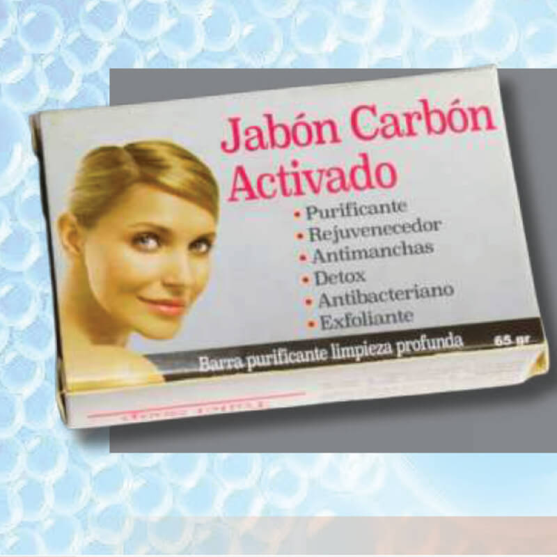 Jabón carbón activado 52 gr