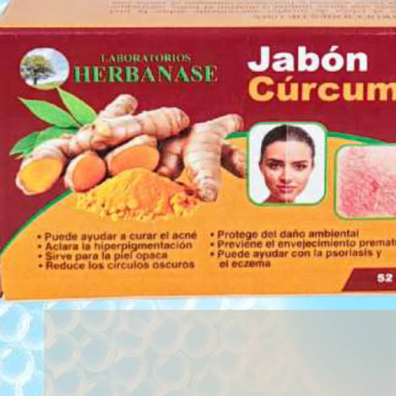 Jabón de cúrcuma 52 gr