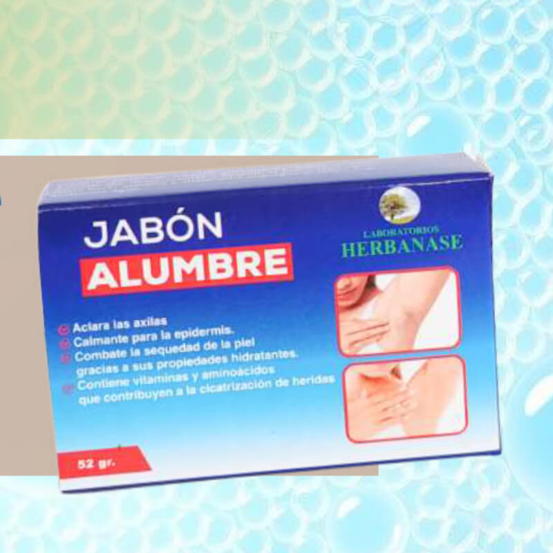 Jabón de alumbre 52 gr