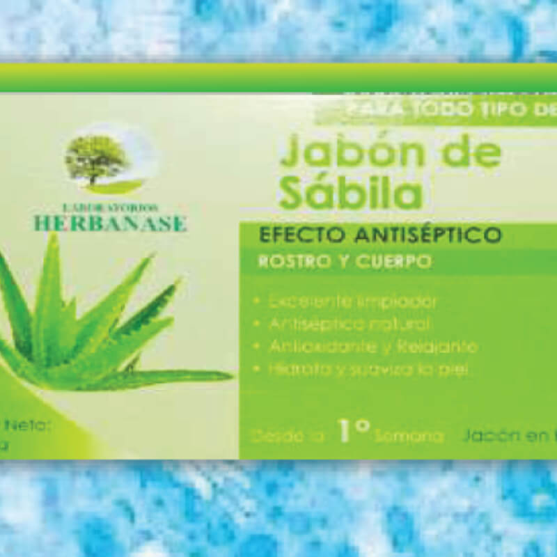 Jabón de sábila- 100 gr