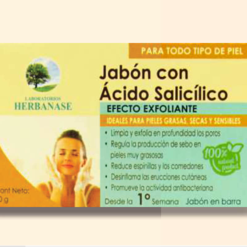 Jabón ácido salicílico 90 gr