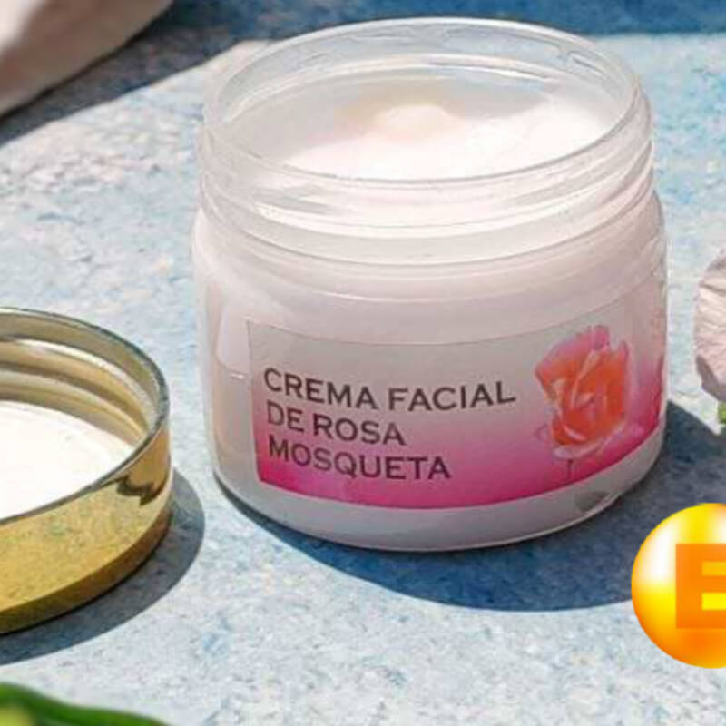 Crema facial rosa mosqueta 60 gr