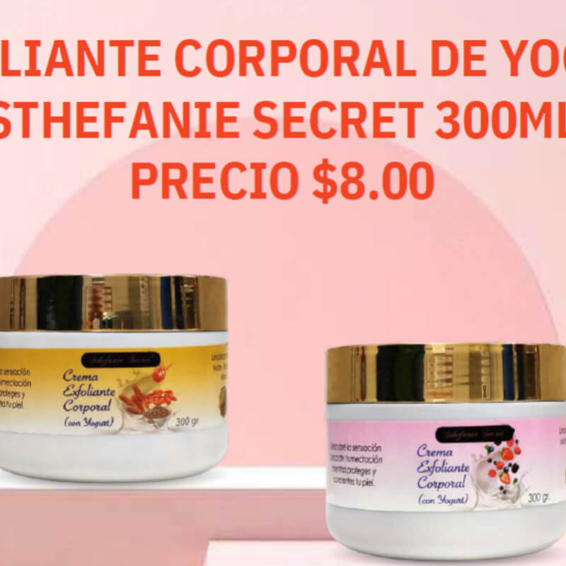 Exfoliante avena y miel Sthefanie secret corporal 300 gr