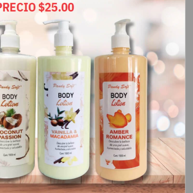 Body lotion macadamia y vainilla litro -1000 ml