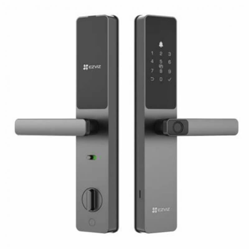 EZVIZ | Cerradura Inteligente DL05 | Wi-Fi y Bluetooth | Desbloqueo por Huella y Código | IP65