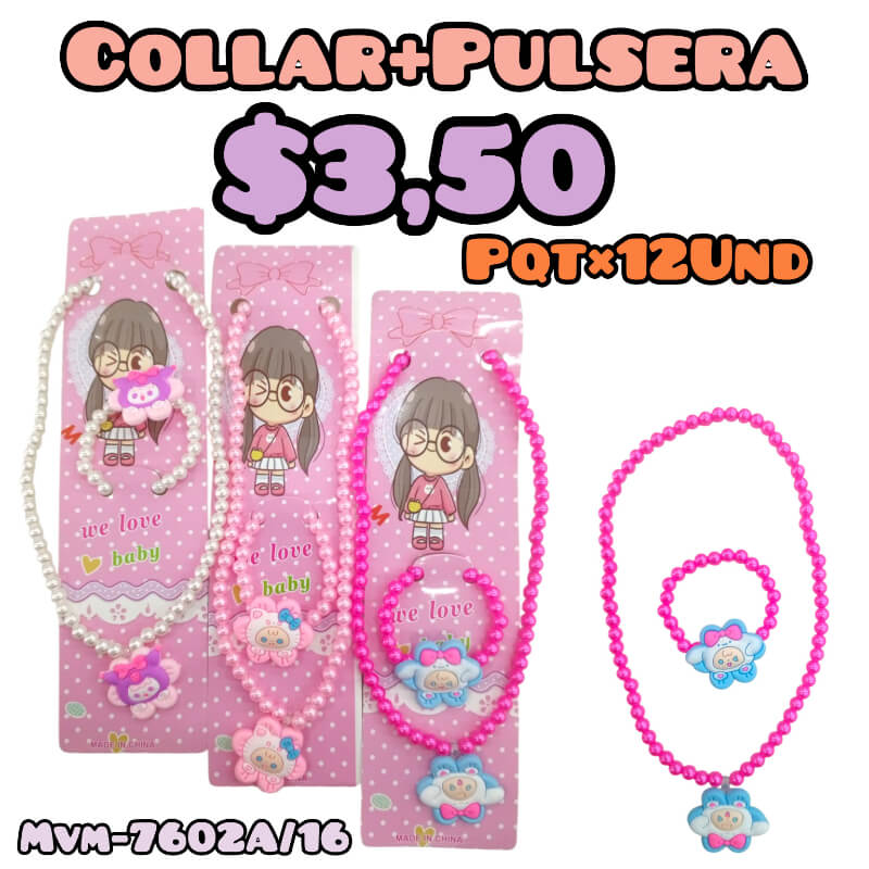 Collar + pulsera