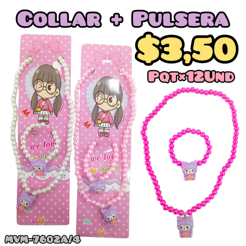 Collar + pulsera