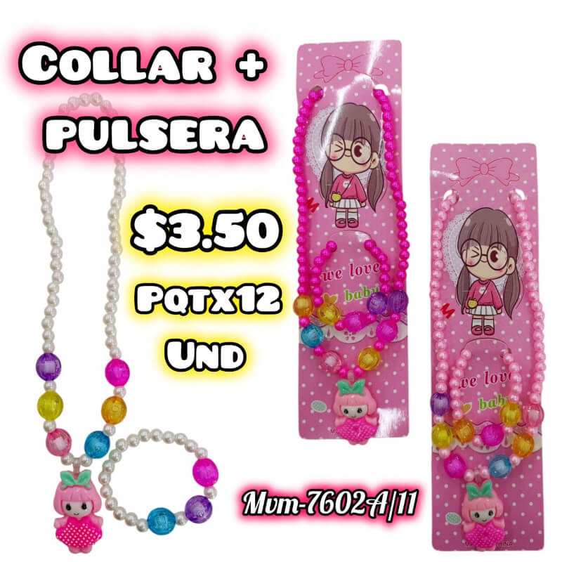 Collar + pulsera