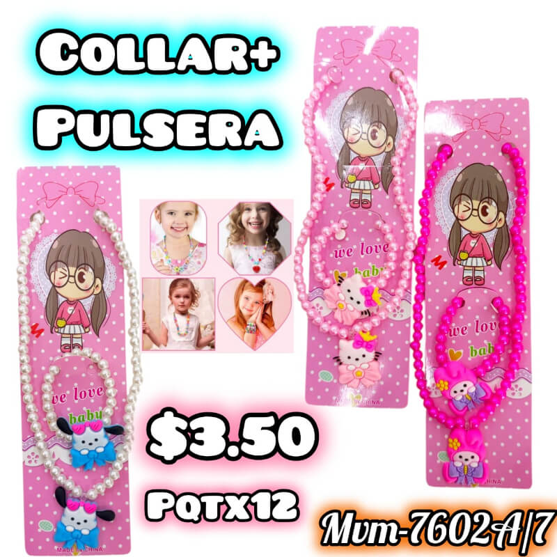 Collar + pulsera