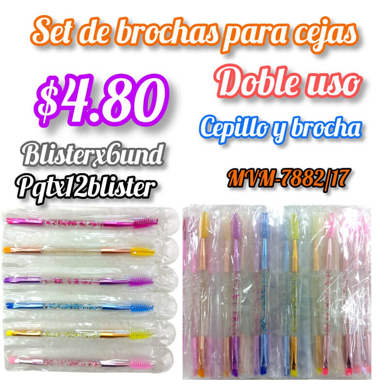 Set de brocha para cejas