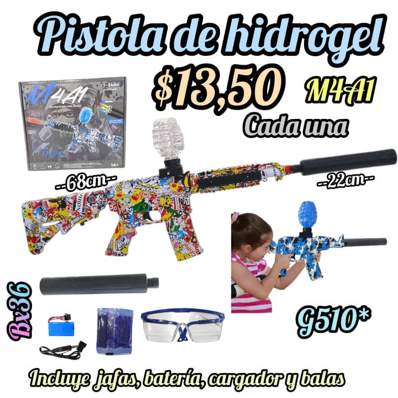 Pistola de hidrogel