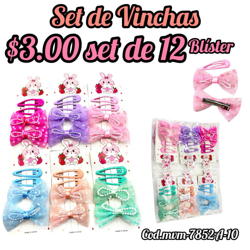 Set de vinchas