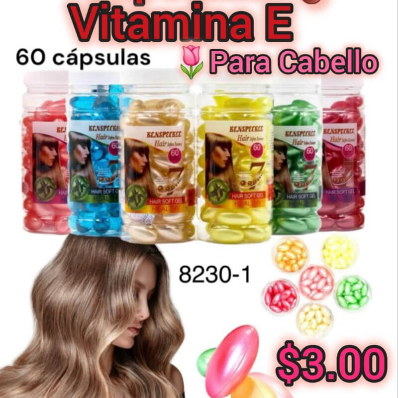 Cápsulas de vitamina E