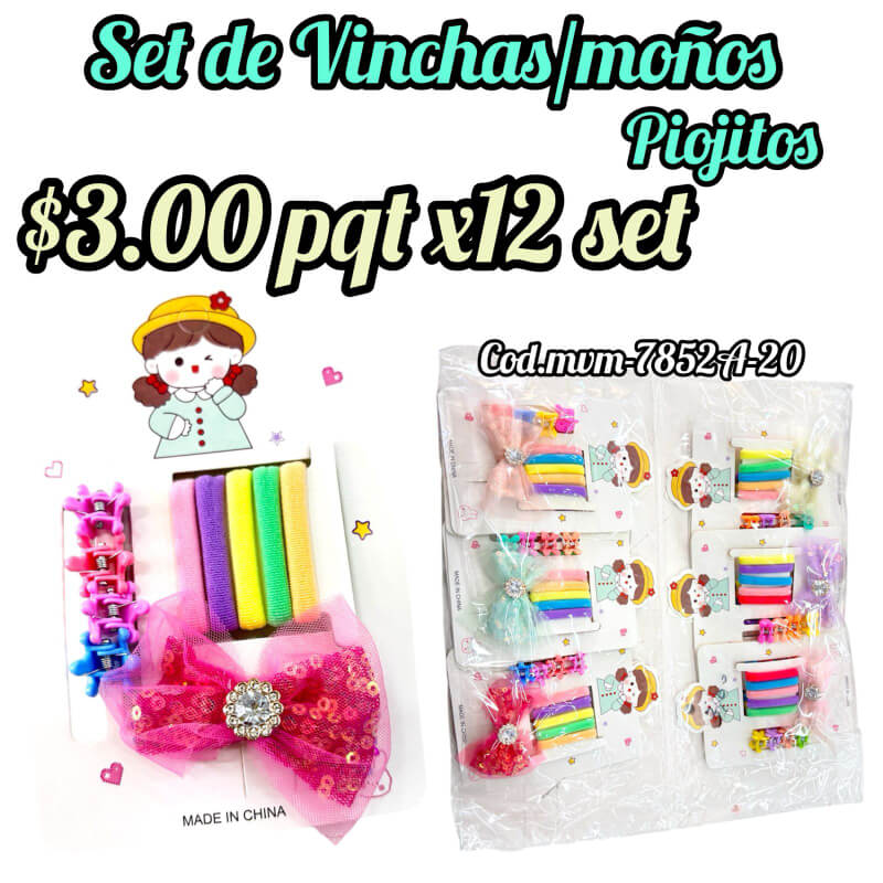 Set de vincha