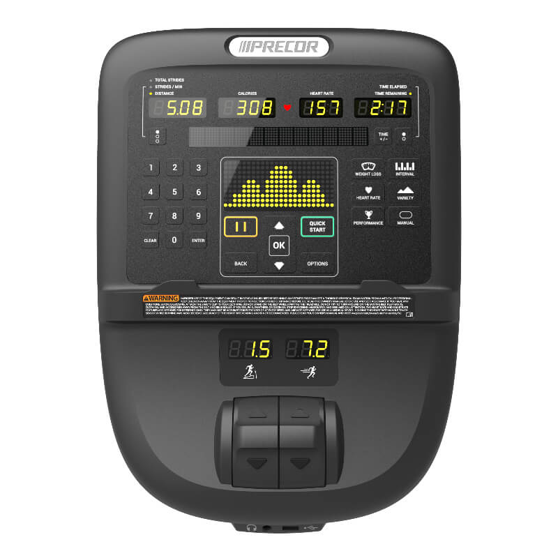 Consola led P31 Precor: Eficiencia y Diseño para tu Gimnasio | Fitness Solutions Ecuador