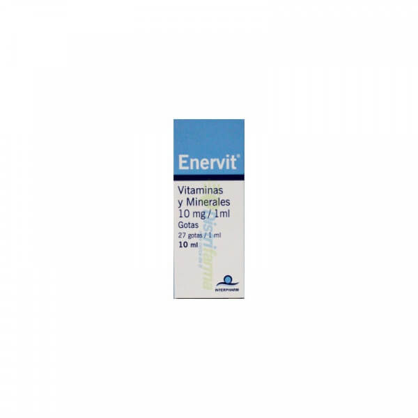ENERVIT 10MG/1ML GOTAS X 10ML *1