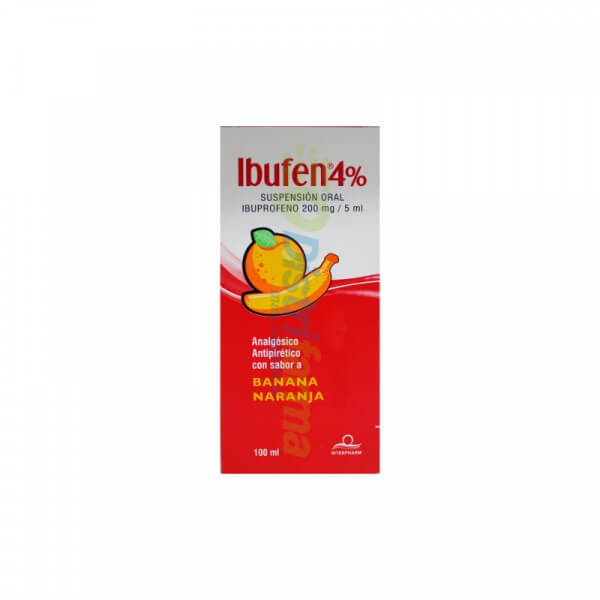 IBUFEN 4% 200MG SUSPENSION X 100ML *1