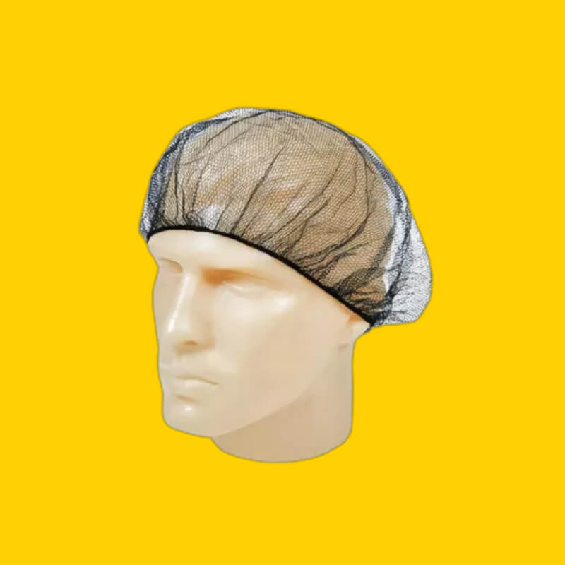 GORRO MALLA NEGRA X 20 UNIDADES