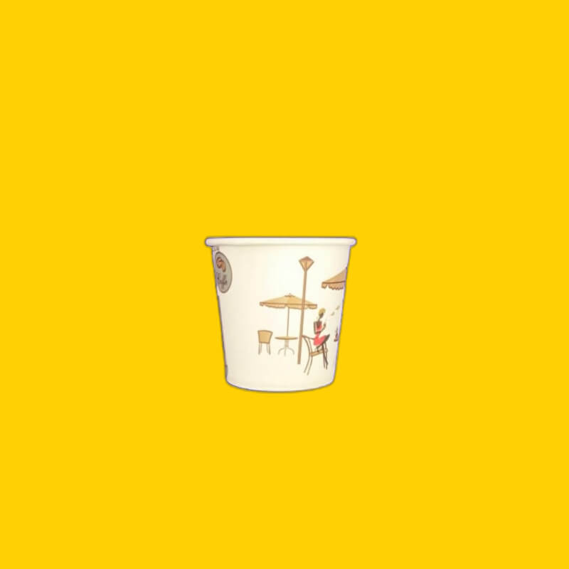 VASO CARTON 4 ONZ DISEÑO X 50 U.