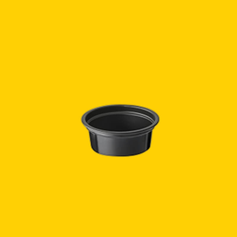COPA SOUFFLE 1.5ONZ NEGRA X 100